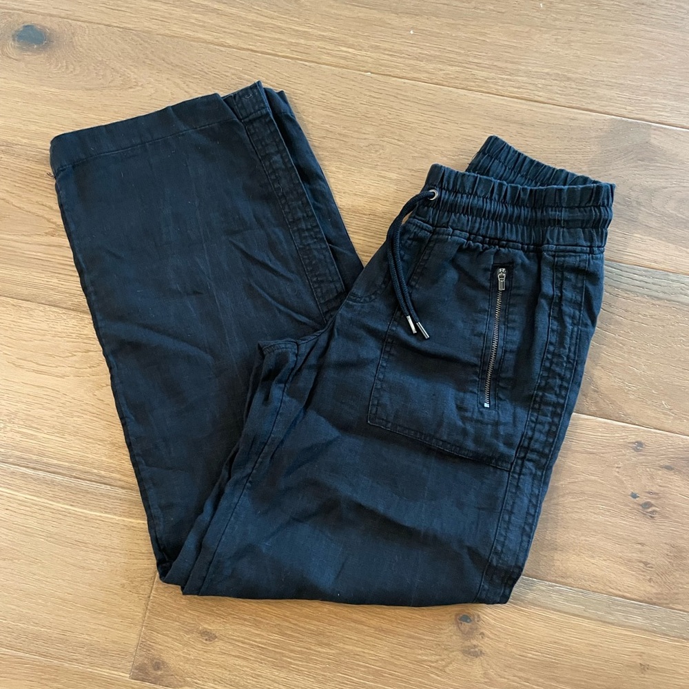 Women’s Athleta Black Linen Pants